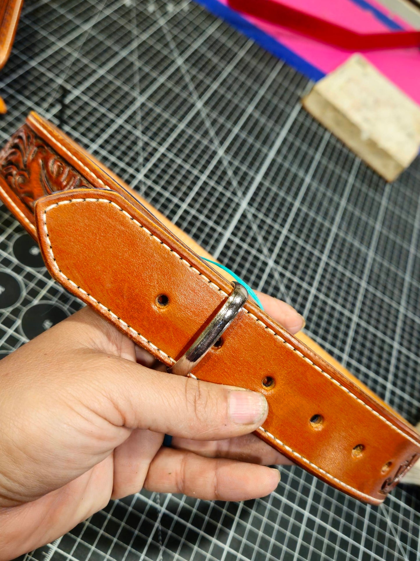 Filigree belt